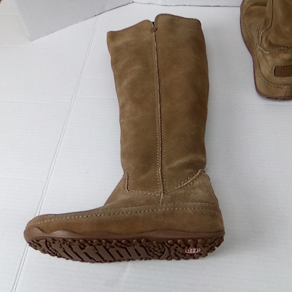 FITTLOP Women's Tan  Boots SIZE 7 - Picture 7 of 7